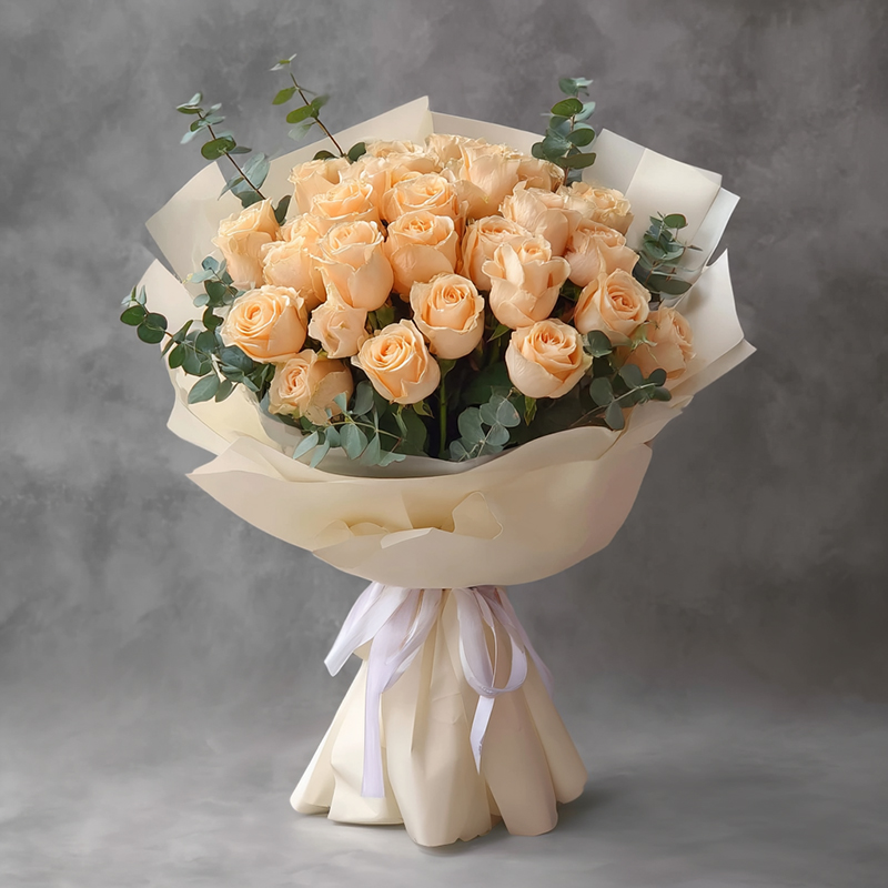 Mother's Day White Roses in Laval